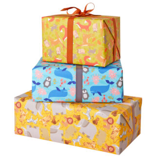 Amazing Animals Gift Wrap